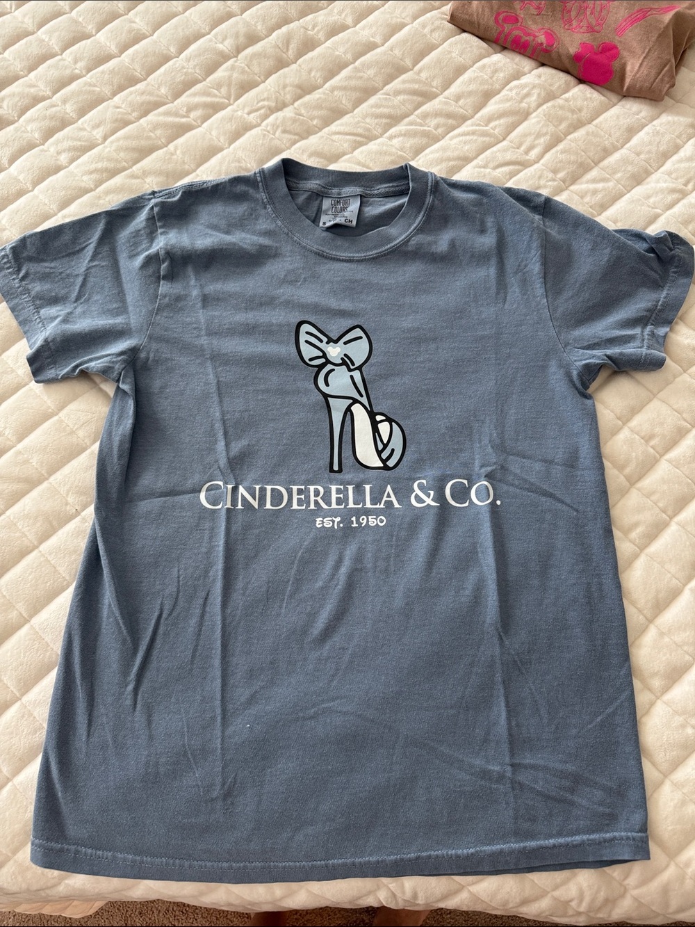 Comfort Colors Cinderella & Co. Blue Graphic Tee